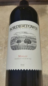 Bordertown Vineyards and Estate Winery Merlot